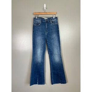 Hidden Happi flare jeans raw hem distressed size 31 festival western